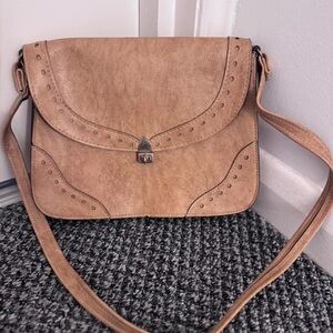 Chic Tan Crossbody Bag